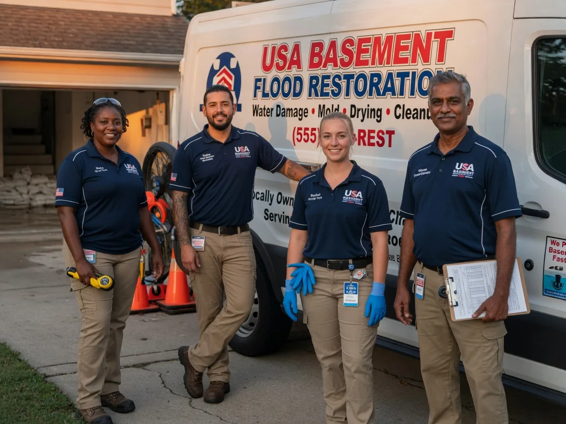 Basement Flood Cleanup company in Warren, ME